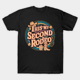 "This is my second rodeo" retro vintage T-Shirt